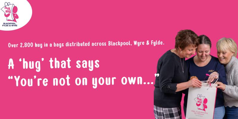Code Galaxy design bespoke website for Blackpool charity Hug in a Bag